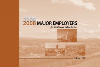 Cover of 2008 Major Employers Report