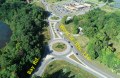 Drone View of West St. (Rte. 116), Bay Rd. and West Bay Rd.